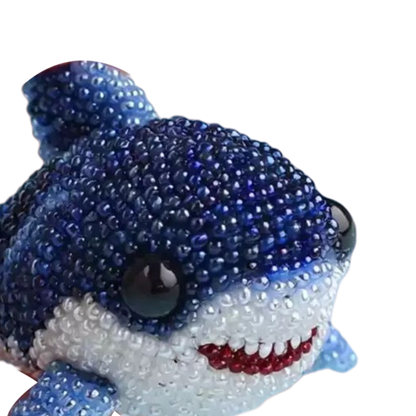 Shark Ocean Animals DIY Beaded Embroidery Craft Kits (Only Material Package)