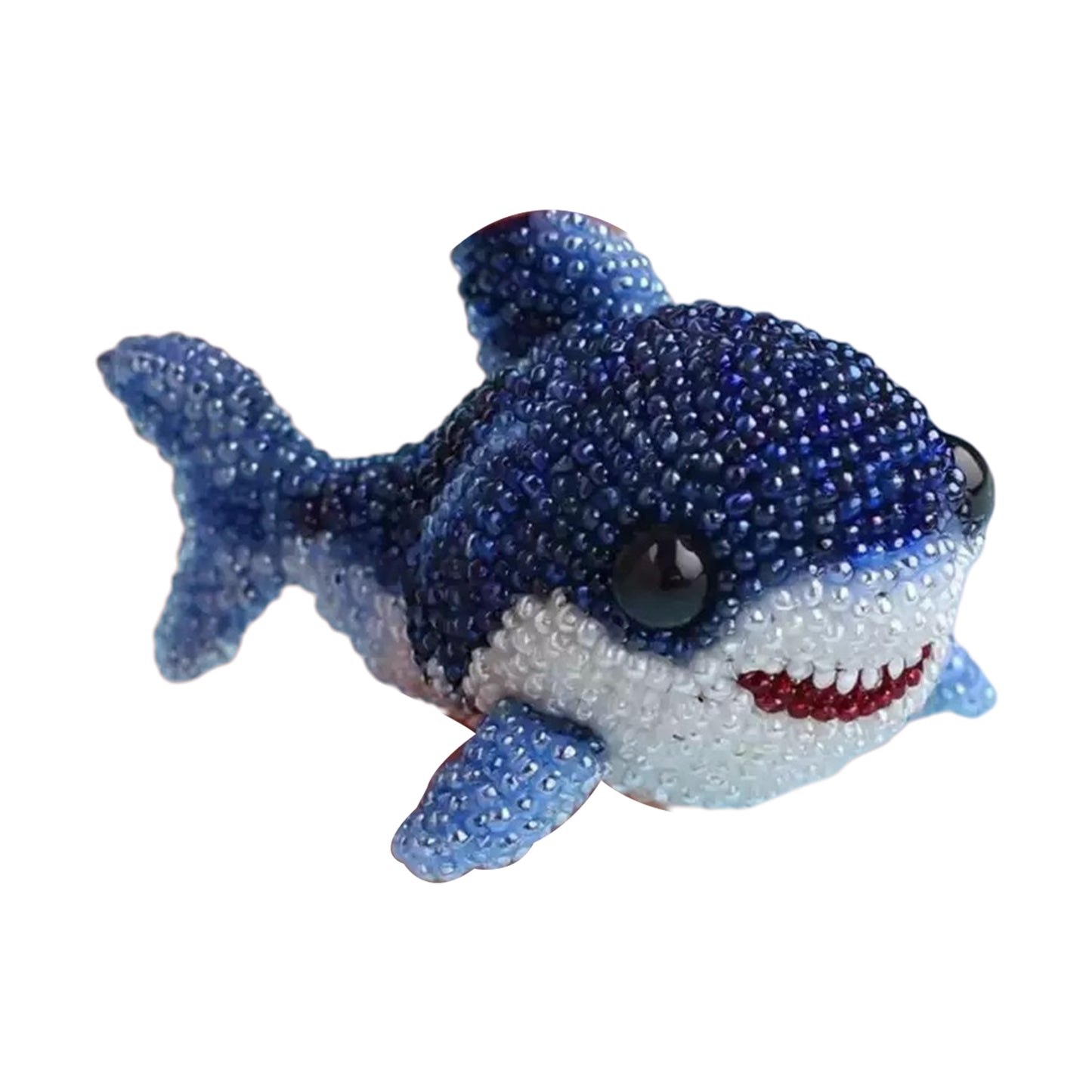 Shark Ocean Animals DIY Beaded Embroidery Craft Kits (Only Material Package)