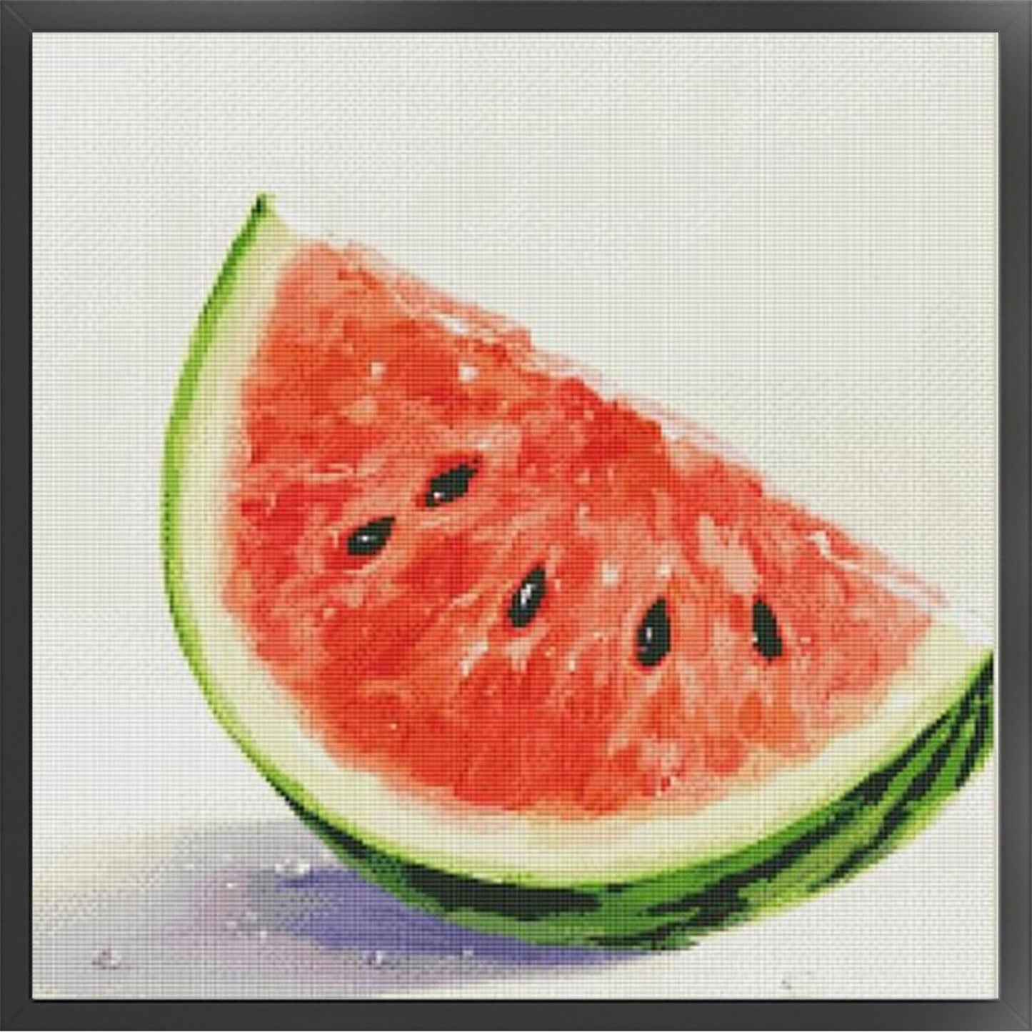 Fruits - Watermelon - Full 14CT Stamped Cross Stitch 50x50CM - Fairy Egyptian Cotton