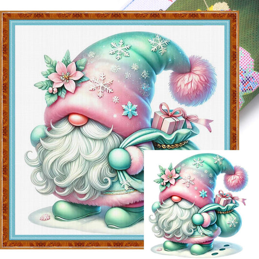 Gift Sprite - Full 11CT Stamped Cross Stitch 45x45CM - Huacan