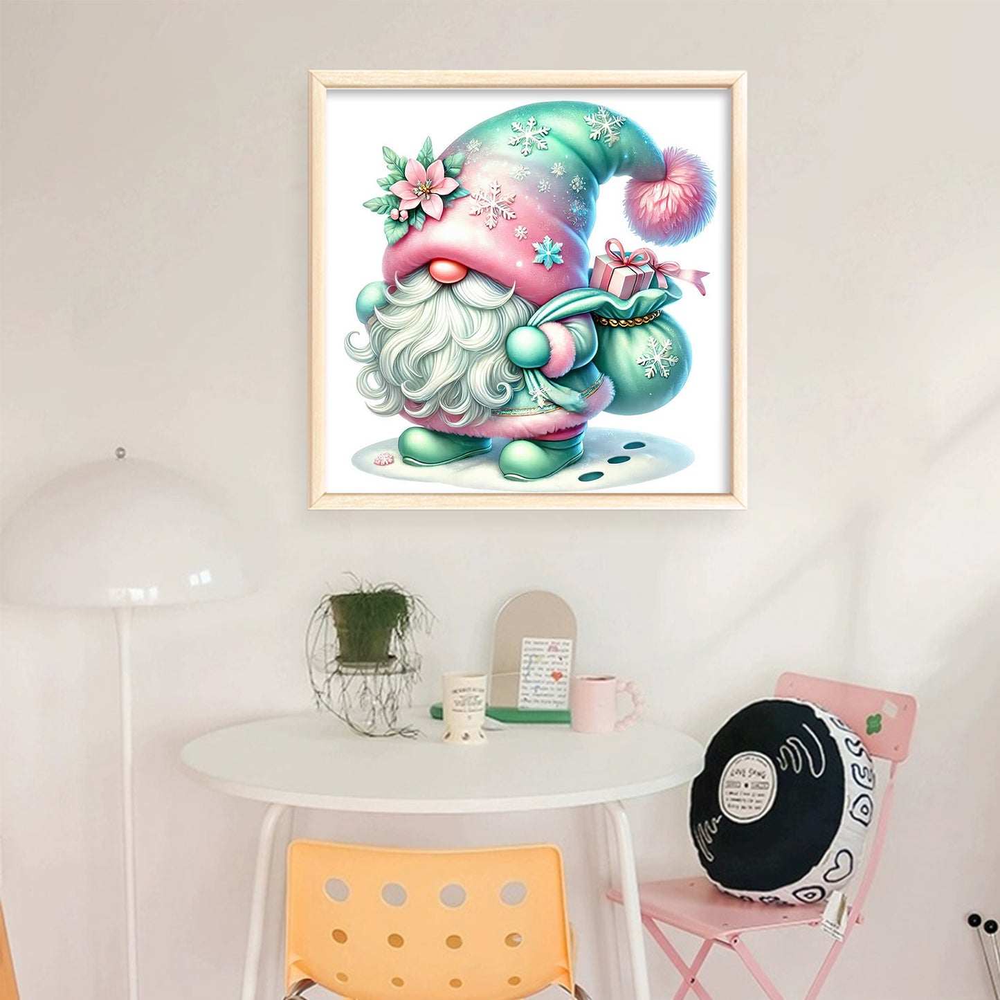 Gift Sprite - Full 11CT Stamped Cross Stitch 45x45CM - Huacan