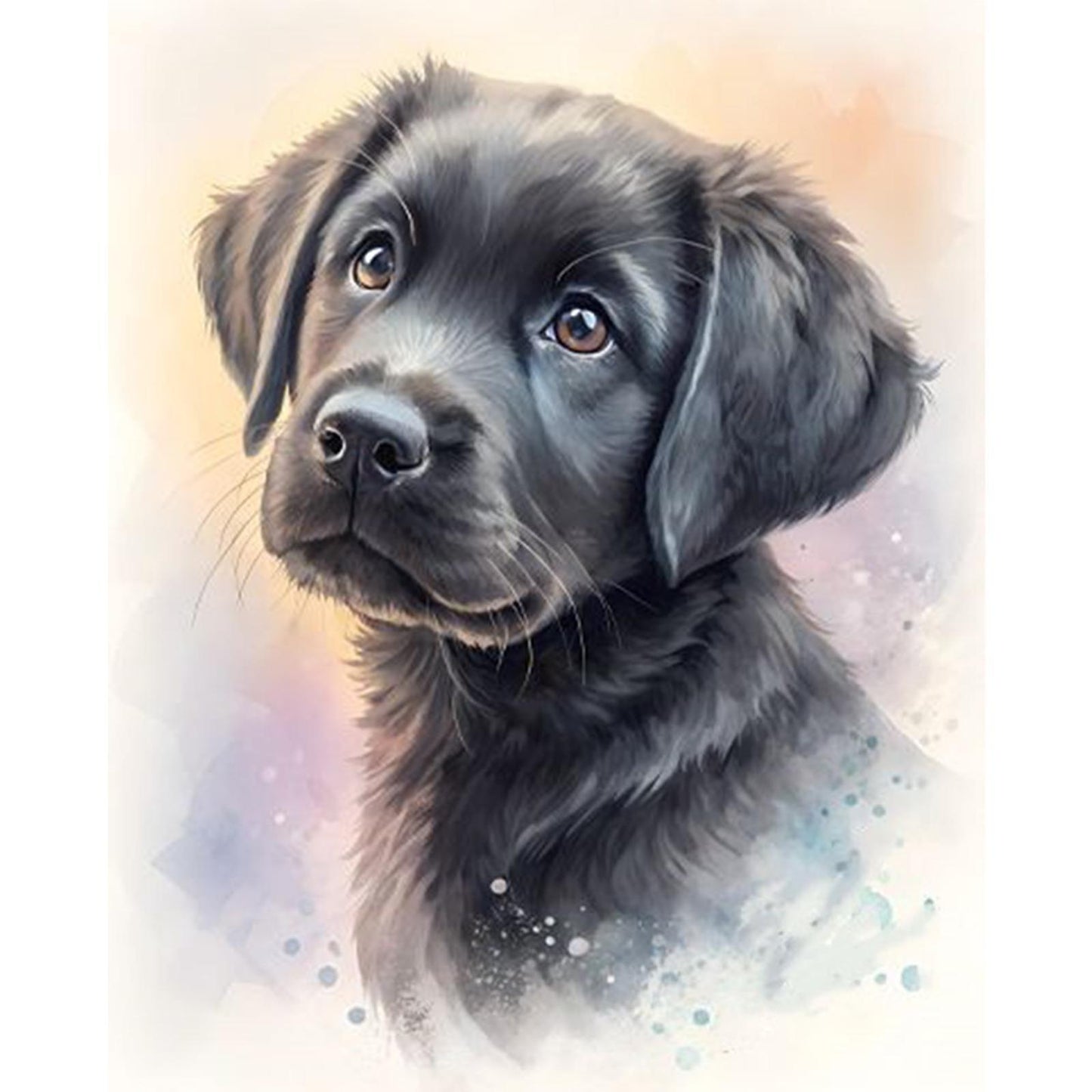 Labrador-Dog - Full 11CT Stamped Cross Stitch 40x50CM - Huacan