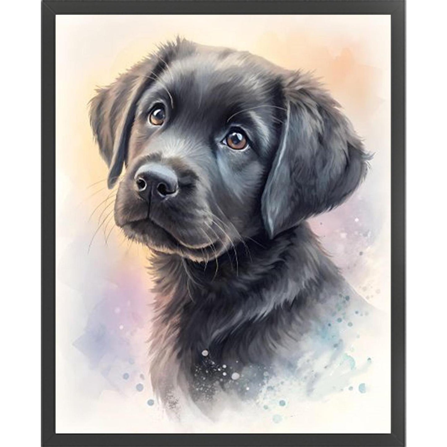 Labrador-Dog - Full 11CT Stamped Cross Stitch 40x50CM - Huacan