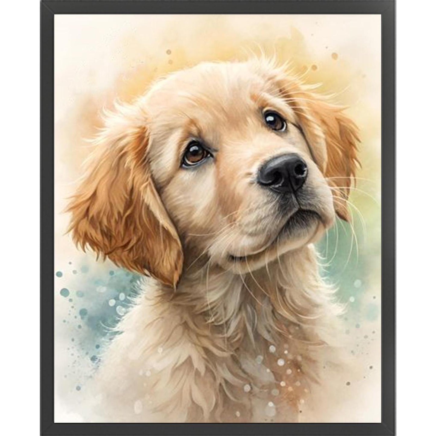 Golden Retriever-Dog - Full 11CT Stamped Cross Stitch 40x50CM - Huacan
