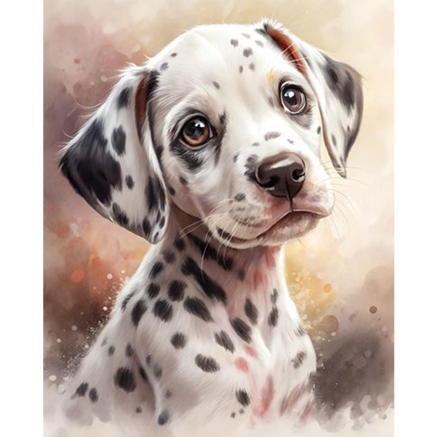 Dalmatian-Dog - Full 11CT Stamped Cross Stitch 40x50CM - Huacan