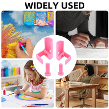 Load image into Gallery viewer, 1 Pair Diamond Painting Scroll Holder Diamond Painting Canvas Roller (Pink)
