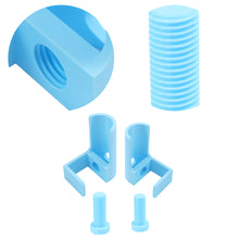 Load image into Gallery viewer, 1 Pair Diamond Painting Scroll Holder Diamond Painting Canvas Roller (Blue)
