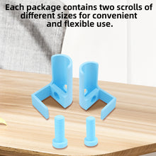 Load image into Gallery viewer, 1 Pair Diamond Painting Scroll Holder Diamond Painting Canvas Roller (Blue)
