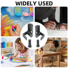 Load image into Gallery viewer, 1 Pair Diamond Painting Scroll Holder Diamond Painting Canvas Roller (Black)
