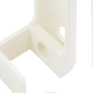 1 Pair Diamond Painting Scroll Holder Diamond Painting Canvas Roller (White)