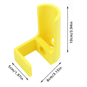 1 Pair Diamond Painting Scroll Holder Diamond Painting Canvas Roller (Yellow)