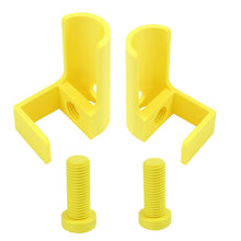 Load image into Gallery viewer, 1 Pair Diamond Painting Scroll Holder Diamond Painting Canvas Roller (Yellow)
