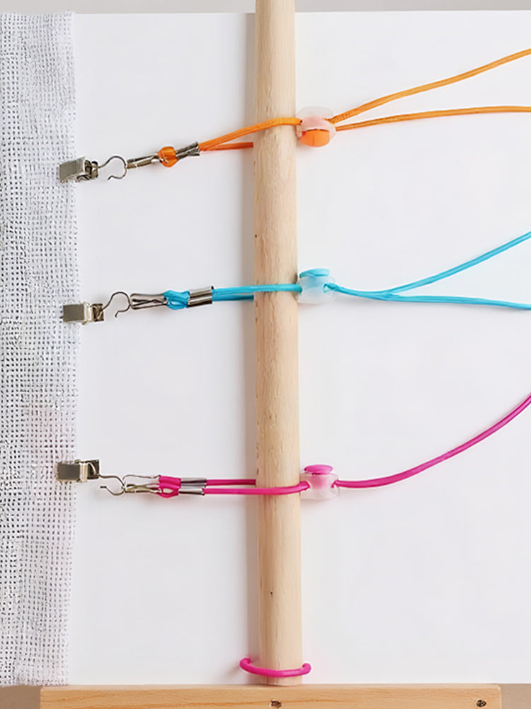 12Pcs Cross Stitch Side Clips Adjustable Fabric Fastening Clip Embroidery Tools