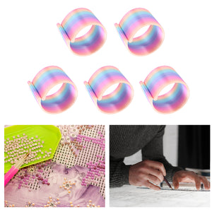 Diamond Painting Canvas Roll Holder for Diamond Art Fabric (5pcs S Colorful)