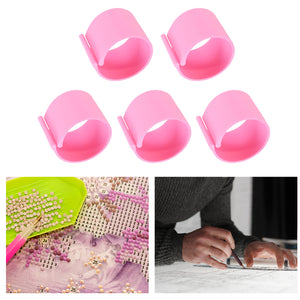 Diamond Painting Canvas Roll Holder for Diamond Art Fabric Crafts (5pcs S Pink)