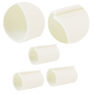 Diamond Painting Canvas Roll Holder for Diamond Art Fabric Crafts (3pcs L White)