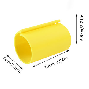 Diamond Painting Canvas Roll Holder for Diamond Art Fabric (3pcs L Yellow)