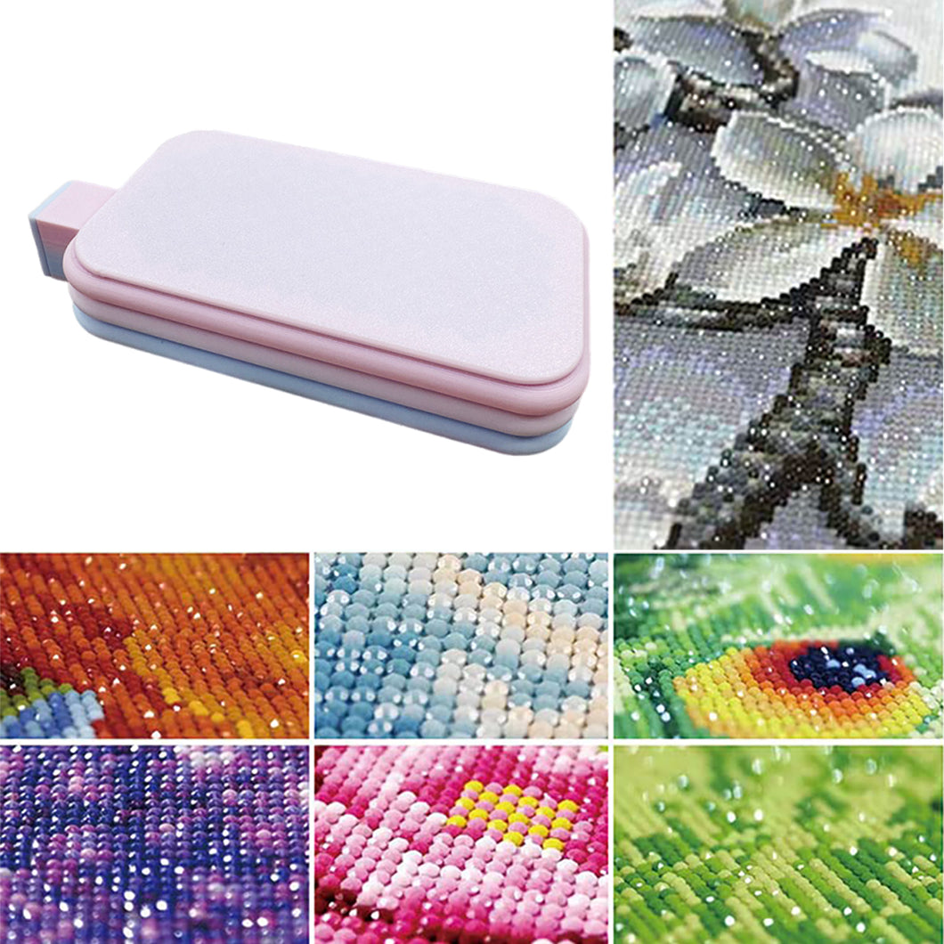 Diamond Painting Tray Organizer Diamond Art Tray for DIY Crafts (Pink Blue)