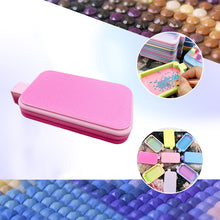 Load image into Gallery viewer, Diamond Painting Tray Organizer Plastic Diamond Art Tray for DIY Crafts (Pink)
