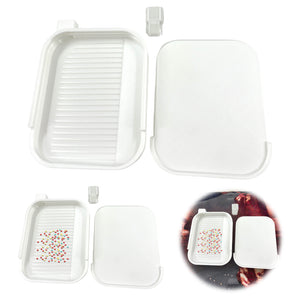 Diamond Painting Tray Organizer Diamond Art Tray for DIY Crafts (White)