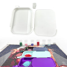 Load image into Gallery viewer, Diamond Painting Tray Organizer Diamond Art Tray for DIY Crafts (White)
