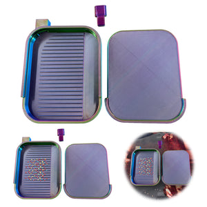 Diamond Painting Tray Organizer Diamond Art Tray for DIY Crafts (Blue Green)