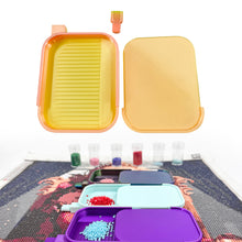 Load image into Gallery viewer, Diamond Painting Tray Organizer Diamond Art Tray for DIY Crafts (Peach)
