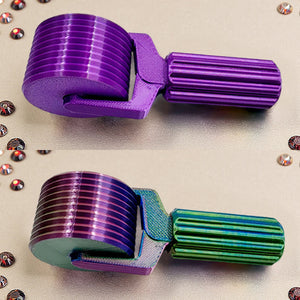 2pcs Diamond Painting Roller for Crafting Diamond Painting (Purple Purple-Green)