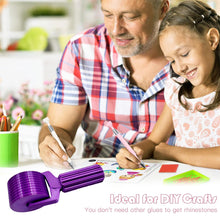 Load image into Gallery viewer, 2pcs Diamond Painting Roller for Crafting Diamond Painting (Purple Purple-Green)
