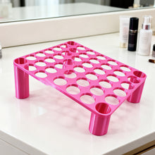 Load image into Gallery viewer, 56 Grid Diamond Painting Can Organizer High &amp; Low Foot Storage Rack Tool (Pink)
