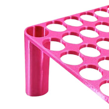 Load image into Gallery viewer, 56 Grid Diamond Painting Can Organizer High &amp; Low Foot Storage Rack Tool (Pink)
