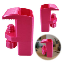 Load image into Gallery viewer, Heavy-Duty Desk Pen Holder Adjustable Clip Space-Saving Desk Organizer (Pink)
