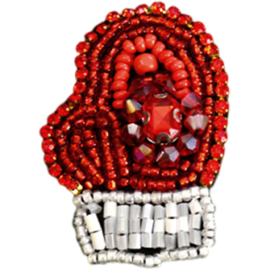 Glove Beaded Patches DIY Applique Clothes Patch for Clothing Fabric Bags