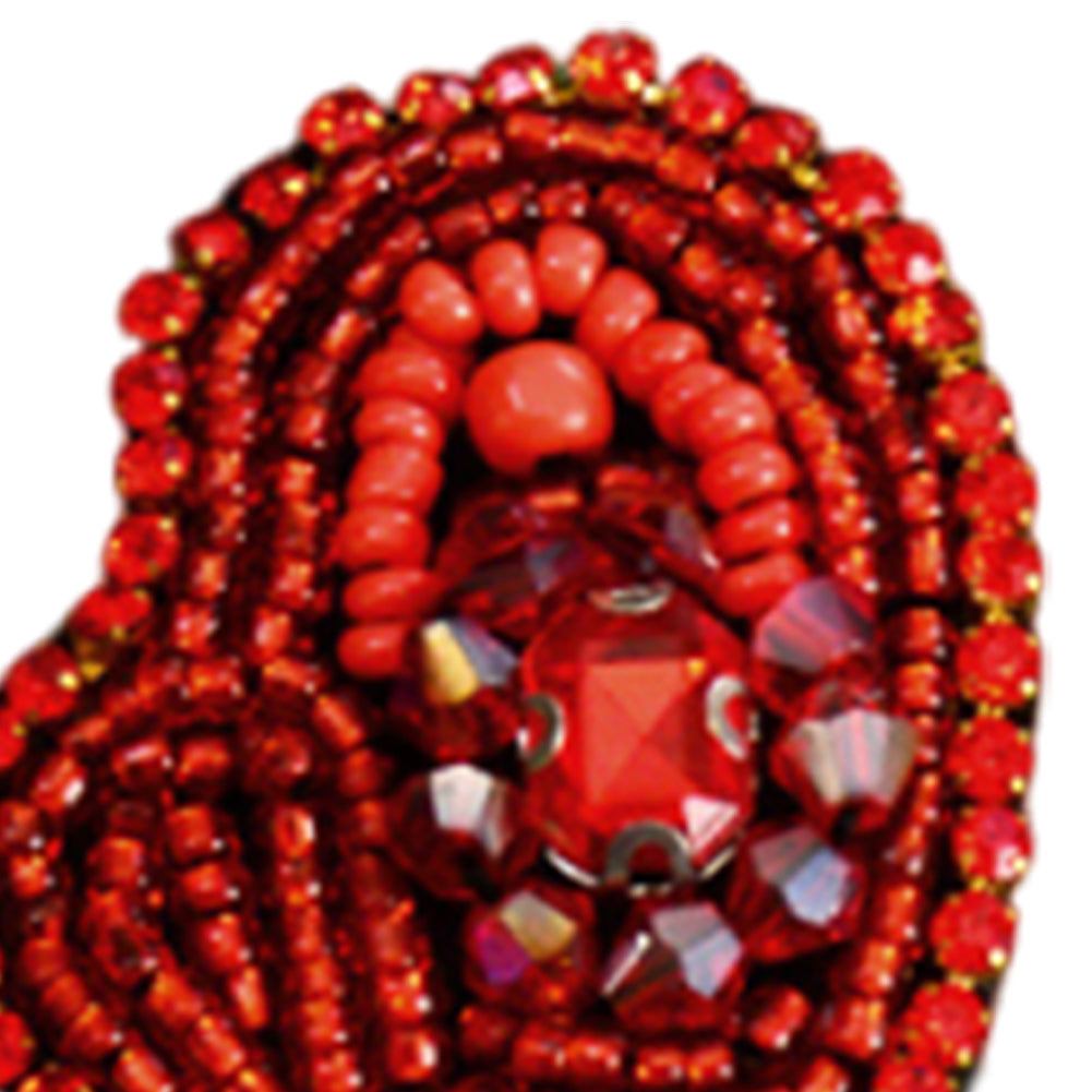 Glove Beaded Patches DIY Applique Clothes Patch for Clothing Fabric Bags