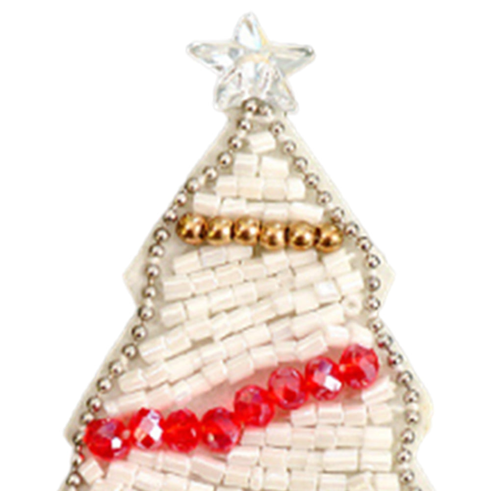 Christmas Tree Beaded Patches DIY Applique Clothes Patch for Clothing Fabric Bag