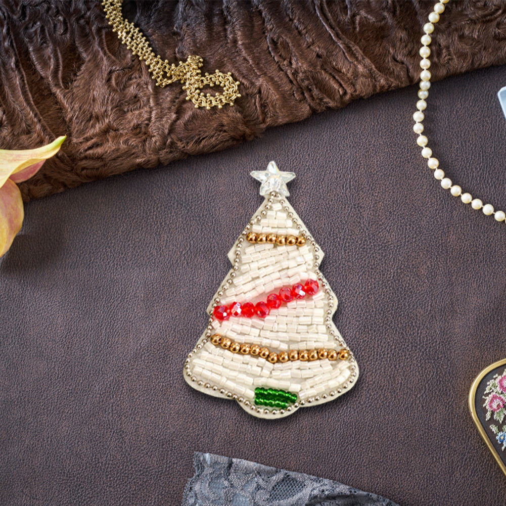 Christmas Tree Beaded Patches DIY Applique Clothes Patch for Clothing Fabric Bag