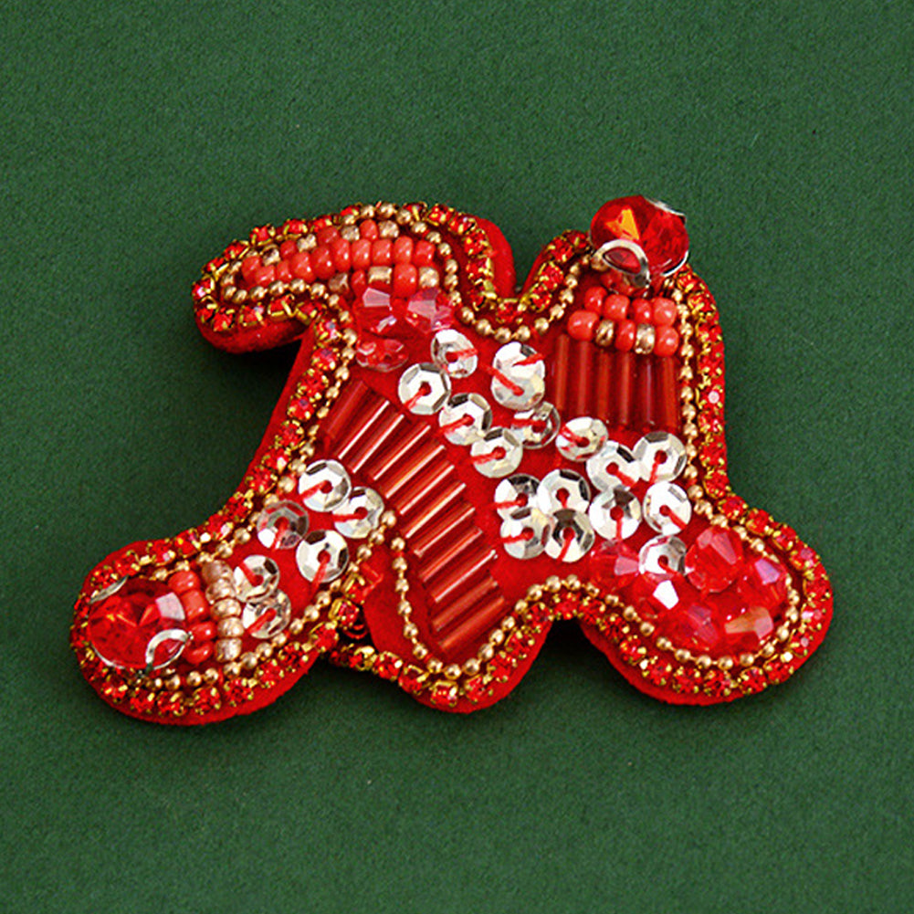 Letter M Beaded Patches DIY Applique Clothes Patch for Clothing Fabric Bags