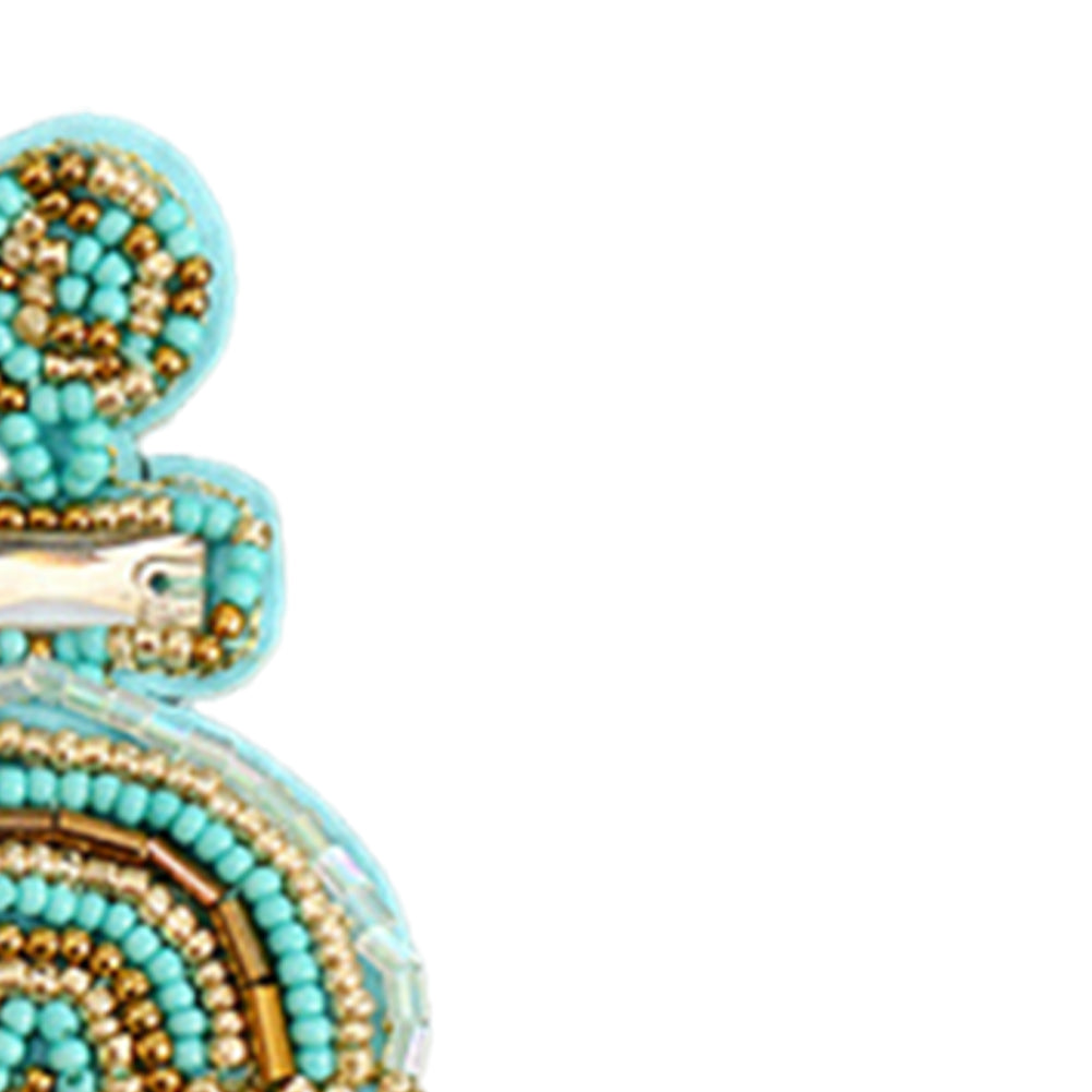 Colorful Tassels Beaded Patches DIY Applique Clothes Patch for Clothing Bags