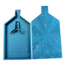 Load image into Gallery viewer, 2pcs Diamond Painting Tray Y-Shaped Bead Storage Sorting Plate (Flash Blue)
