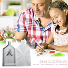 Load image into Gallery viewer, 2pcs Diamond Painting Tray Y-Shaped Bead Storage Sorting Plate Tool (Gray)
