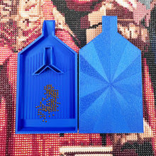 Load image into Gallery viewer, 2pcs Diamond Painting Tray Y-Shaped Bead Storage Sorting Plate Tool (Blue)
