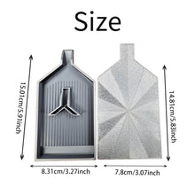 Load image into Gallery viewer, 2pcs Diamond Painting Tray Y-Shaped Bead Storage Sorting Plate Tool (Silver)
