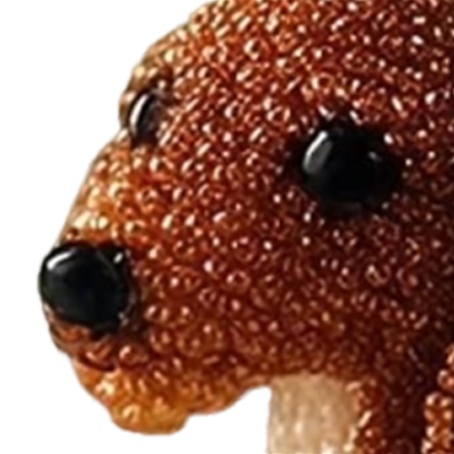 Dog Bead Embroidery Kit 3D Animal Dog Shape Bead Embroidery Set (Dachshund)