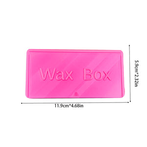 Diamond Painting Wax Box Storage Case Diamond Art Tool Organizer (Rose Red)