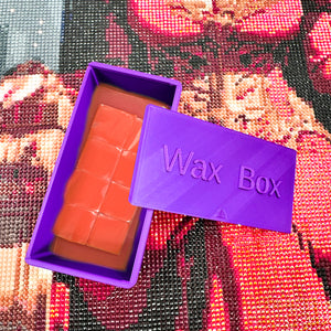 Diamond Painting Wax Box Storage Case Diamond Art Tool Organizer (Purple)