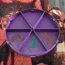 Load image into Gallery viewer, Beads Sorting Storage Tray Fully Enclosed Diamond Painting Tools (Black Purple)
