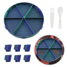 Load image into Gallery viewer, Beads Sorting Storage Tray Fully Enclosed Diamond Painting Tools (Blue Green)
