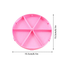 Load image into Gallery viewer, Beads Sorting Storage Tray Round Diamond Painting Tools with Lid (Pink)

