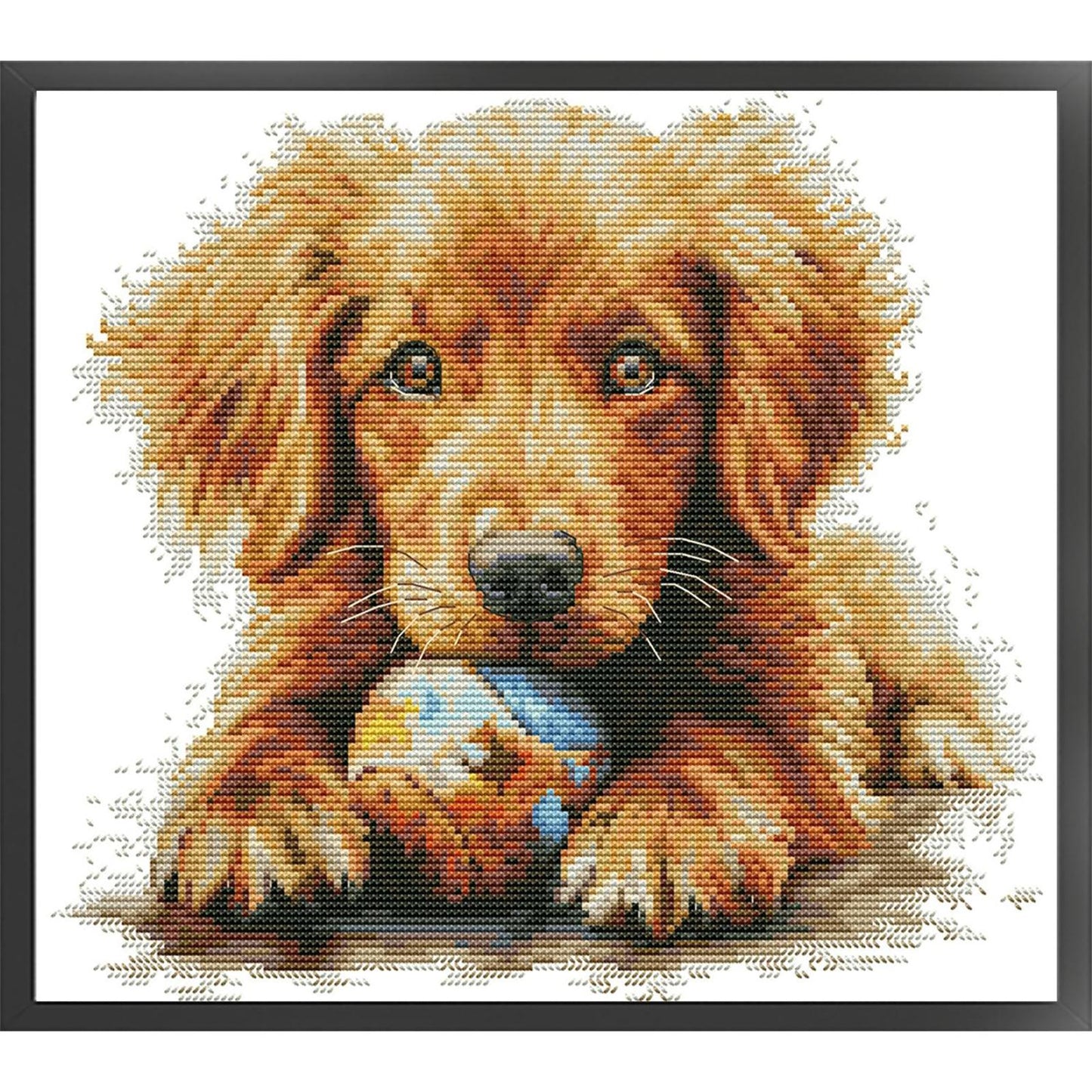 My Ball - Partial 14CT Stamped Cross Stitch 33x29CM - Joy Sunday Backstitch+Half Cross Stitch