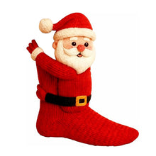 Load image into Gallery viewer, Women Cute 3D Animal Funny Animal Fuzzy Socks for Christmas Gifts (Santa Claus)

